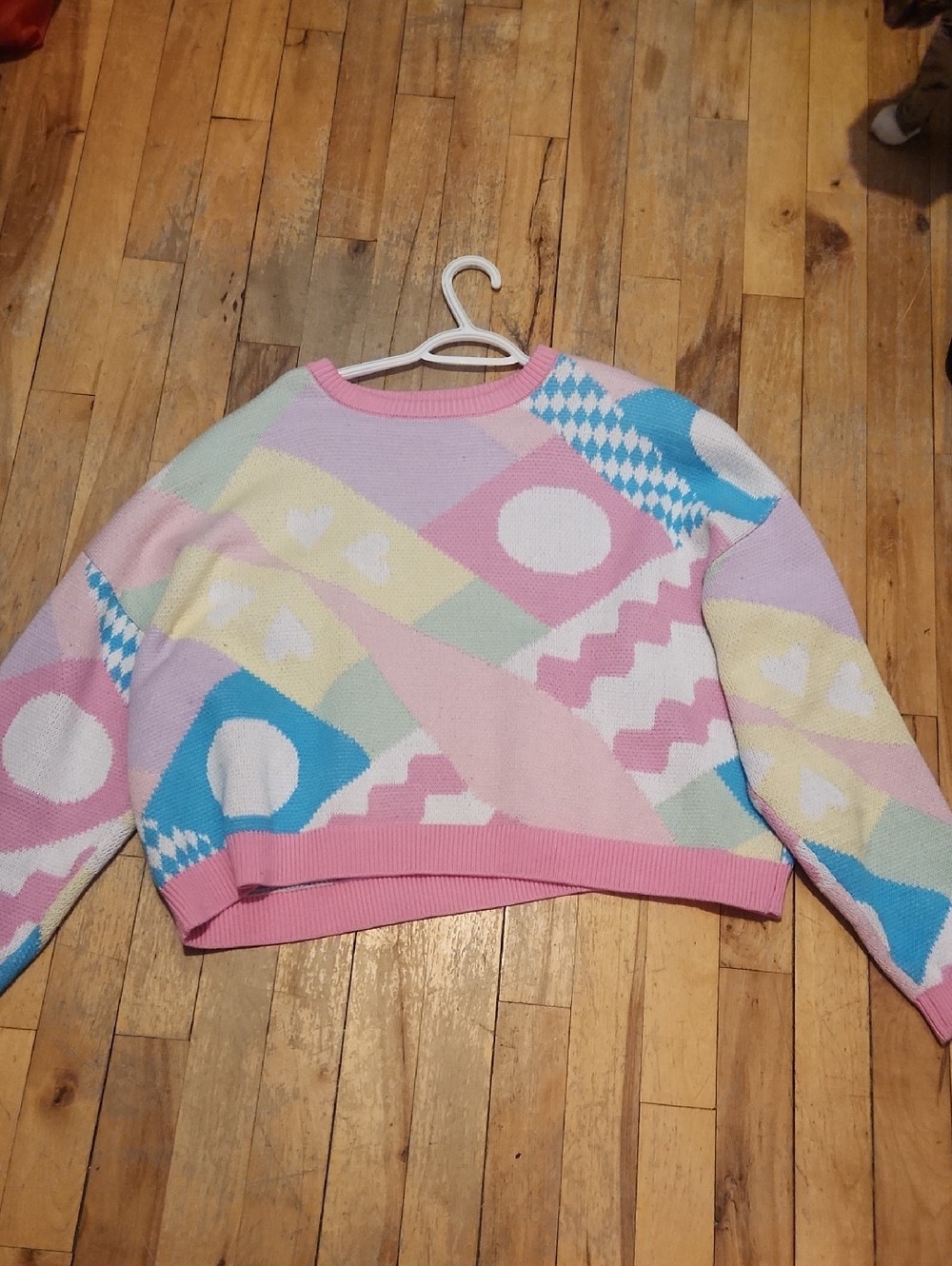 Olivia Rubin 80's Geometric Sweater